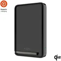 FIXED FIXZENMP-10-BK, 10000 mAh, Lithium Polymer (LiPo), Quick Charge 2.0, Kabelloses Aufladen, Schwarz