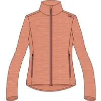 CMP Woman Fleece Fleece Jacket marigold mel. (C492) 48
