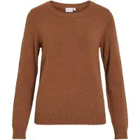 Vila Viril Rundhals Strickpullover