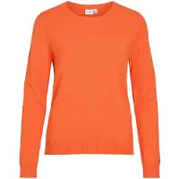 Vila Viril Rundhals Strickpullover