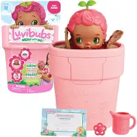 Luvibubs Toys Kind Kira, Mini-Puppe, Weiblich, 3 Jahr(e), Mädchen, 317 mm, Pink, Mehrfarbig