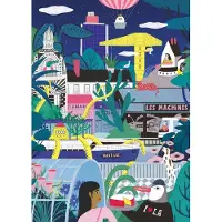 Pieces & Peace Puzzle Nantes bei Nacht - 1000 Teile Puzzle