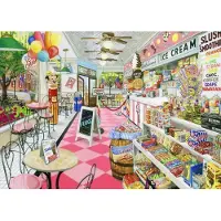 Bluebird Puzzle Puzzlespiel The Sweet Shop - 500 Teile buntes Spielzeug