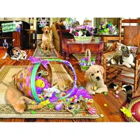 Sunsout Puzzle Oster-Chaos - 1000 Teile Puzzle