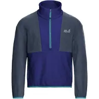 Jack Wolfskin - Kid's Colorblock Taunus Halfzip - Fleecepullover Gr 164 blau