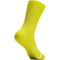 Hoka One One - Trail Race Crew Sock - Laufsocken Gr M gelb