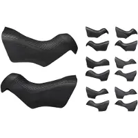 Shimano Dura Ace R9100 Bremshebelgummis Schwarz Schwarz One Size