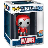 Funko POP! Marvel - Hall Of Armor Iron Man Model 8 Silver Centurion 1038 PX Previews Exclusive - Pop! Deluxe