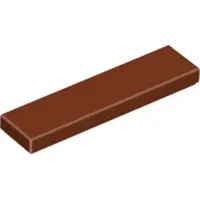 LEGO 25 Stück , Teil Nr. 2431, Rotbraun (Reddish Brown)