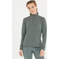 Endurance - Women's Vironic Waffle Melange Loose Fit Midlayer - Fleecepullover Gr 34 grau