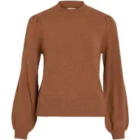 Vila Stehkragen Strickpullover