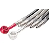 TRW Varioflex-Bremsleitungen 47CM STAHLFLEX SCHWARZ