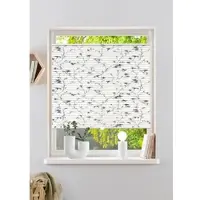My Home Plissee "MINNA", Lichtschutz, ohne Bohren, verspannt, im Fixmaß mit Floralem Print, Klemmträger NEUHEIT