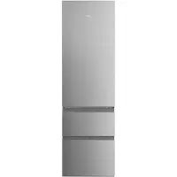 Haier 3D 60 HTR3620CNMG, 414 l, SN-T, 6 kg/24h, C, Fresh Zone Fach, Silber