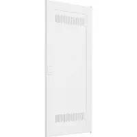 Hager VZ123W Tür, volta, Kunststoff, geschlitzt für UP- und Hohlwandverteiler, 3-reihig, IP30