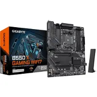 Gigabyte B550 X GAMING WIFI7 Mainboard, AMD, Sockel AM4, AMD Ryzen 5000 Series, AMD Ryzen 4000 Series, AMD Ryzen 3000 Series, Sockel AM4, DDR4-SDRAM, 128 GB