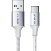 UGREEN Geflochtenes Kabel USB-A - USB-C QC 3.0 AFC und FCP 3A 2 m - weiß