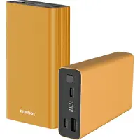 IMoshion Ultra Series Aluminium Powerbank 20.000 mAh - Schnellladen bis 33W - Gold