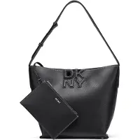 DKNY für Damen. R52JAK49 Schwarze Nicole-Tasche (OSFA), Lässig, Polyurethan