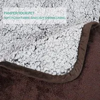 Markenlos Hundematte für Sofa - Wendbares Hundebett mit drei Texturen