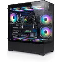 Broonbee Gaming PC | RTX 5060 | 32 GB DDR4 RAM | 500 GB NVMe M.2 SSD | 14-Kerne Intel CPU | Wasserkühlung 240 mm | RGB Beleuchtung | Windows 11 Pro
