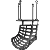 BellaFurn Basketball-Rebounder – verstellbarer Trainer | Farbe: Schwarz | Abmessungen: 35,6 x 35,6 x 75,5 cm