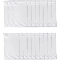 OEM Nylon-Schwimmbecken-Saugsocken 20er Pack - Wiederverwendbare Filterhandschuhe - Effektive Schmutzfangern - Nylon-Gewebe - Schutz für Schwimmbecken - Filterbeutel