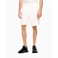 EA7 für Herren. 7M001599_AF20845 Bermuda Natural Ventus gebrochenes Weiß (XL), Lässig, Sportlich, Baumwolle