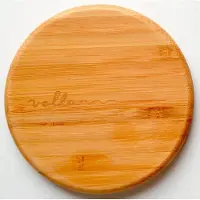 Volla Ladestation Holz Hellbraun