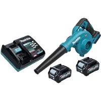 Makita UB 002 GD201 Akku Gebläse 40 V max. + 2x Akku 2,5 Ah + Ladegerät