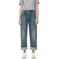 MAC Relax-fit-Jeans , Damen, Gr. 34, N-Gr, blauish grün tinted, Denim/Jeans, Obermaterial: 99% Baumwolle, 1% Elasthan, baggy fit lang, Jeans Relax-fit-Jeans, Baggy fit für den legeren, bequemen Look