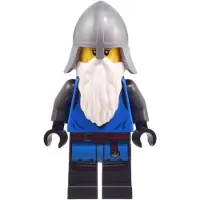 LEGO Minifigur Mountain Fortress Black Falcon Soldier - Helmet with (bdp102)