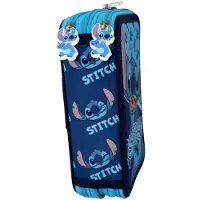 Manenti Abstract Stitch Disney Dreifach-federmäppchen One Size
