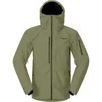 Norrøna Lofoten Gore-Tex Insulated Herren Skijacke mit Kapuze grün XL