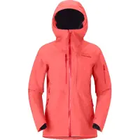 Norrøna Lofoten Gore-Tex Insulated Damen Skijacke mit Kapuze rot S