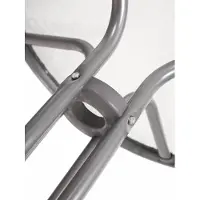 Happy Green GLÜCKLICHES GRÜN Tisch Metall mit Glas Teller 60 cm, Silber-