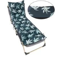 StarTech.com Sonnenliegenauflage - Polster für Liegestuhl - 170 x 23 x 8 cm - Dicke Polyesterauflage - Jacquard - Für den Außenbereich - Farbe H