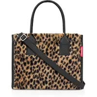 Reisenthel daily shopper XS leo fake fur
