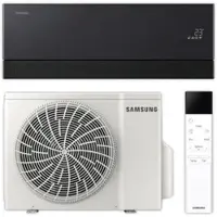 Samsung Split Klimaanlage Set | WindFree Première+ | 2,5 kW | Schwarz