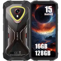 Cubot KingKong Mini 4 – Robustes Smartphone, 4,7" HD+ 90 Hz, 6 GB RAM + 10 GB virtueller Speicher, 128 GB ROM, Android 15, IP68/IP69K, MIL-STD-810H, NFC, 48 MP, Schwarz