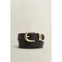 Gant Ledergürtel "CHUNKY KEEPER LEATHER BELT" Größenverstellbar durch Einfachdornschließe
