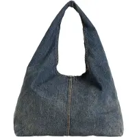 Levi's Schultertasche "EMERSON SHOULDER BAG", Damen, laid in the meadow, Denim/Jeans, Baumwolle, Taschen Schultertasche, aus Baumwolldenim, lässiger Stil