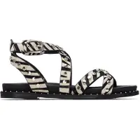 Carmela für Damen. 16239308-CEBRA Ledersandalen 162393 schwarz (40), Wohnung, Schnalle, Lässig