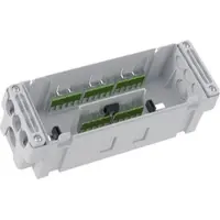 Hager GKVD26WK01 Abzweigdose für Brüstungskanäle 2x 5G2.5/4mm2 + 6x 3G1.5/2.5mm2 C-Profil