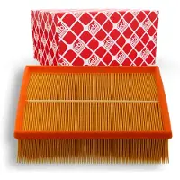 Febi Luftfilter 32143 Filtereinsatz 69mm für AUDI VW