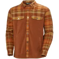 Helly Hansen - Lokka Fleece Shirt - Hemd Gr L braun