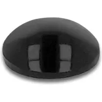 DeLOCK 18309, Schwarz, Thermoplastisches Elastomer (TPE), Rund, 1 cm, 3 mm, 50 Stück(e)