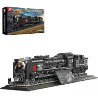 ReoBrix 66801 Dampflokomotive Klemmbaustein Zugmodell 1546 Teile ab 14