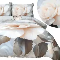 Darymex SATYNLOVE PREMIUM Bettwäsche Baumwollsatin Blumenmuster