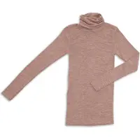 Engel - Women's Damen-Rolli L/S - Seidenunterwäsche Gr 34/36 braun